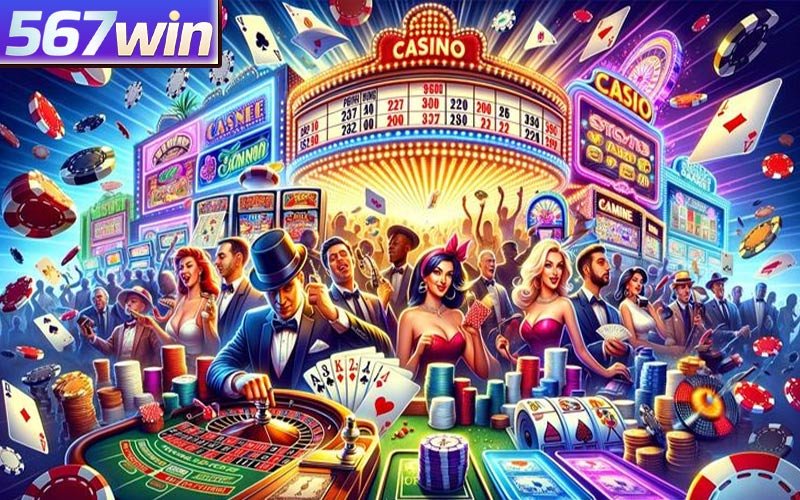 Jogos e Experiência no Casino 567win
